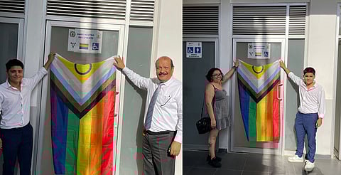 Morelia: abren primer baño neutro para comunidad LGBT+ en la UMSNH
