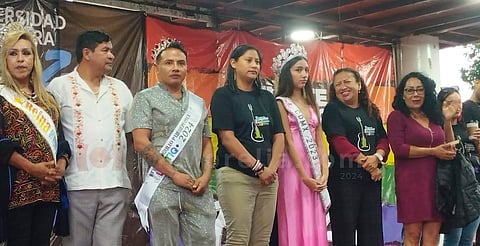 Coronan a Beto y a Karla como rey y reina LGBTIQ+ en Paracho