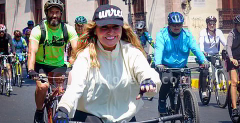 Invita Bicibilízate Michoacán a disfrutar la ciudad en la Ciclovía