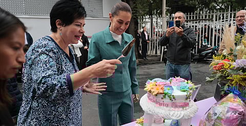 Actores políticos felicitan a la presidenta electa Claudia Sheinbaum por su cumpleaños