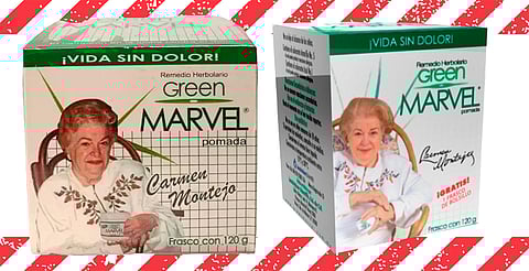 Alertan sobre falsificación y comercialización de pomadas Green Marvel