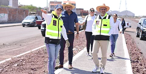 Avenida Martí Mercado, al 90 % de construcción en La Piedad