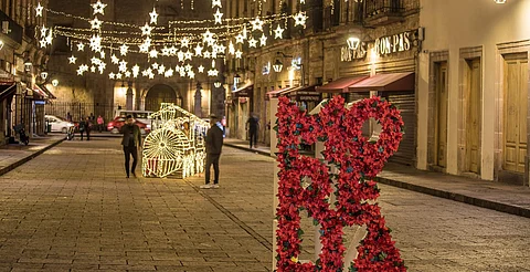 Cerrada de San Agustín se quedaría sin decoración hasta fin de año