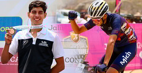 Pedalista uruapense otorga la medalla 30 a Michoacán en Nacionales Conade 2024