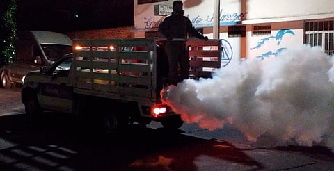 Suman 20 colonias fumigadas contra el dengue por el gobierno de Morelia