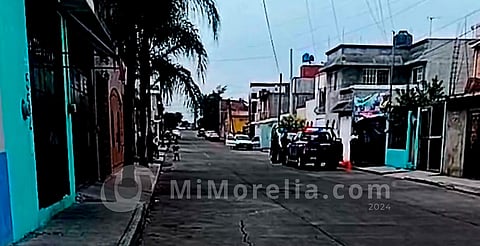 Hombre es baleado en vivienda de la Ricardo Flores Magón, de Morelia