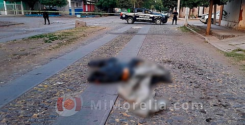 Identificados los tres cuerpos embolsados de Apatzingán, se trata de una mujer y dos hombres