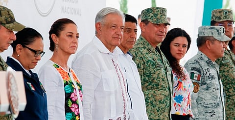 Segundo piso de la 4T consolidará incorporación de la Guardia Nacional a la Sedena: AMLO