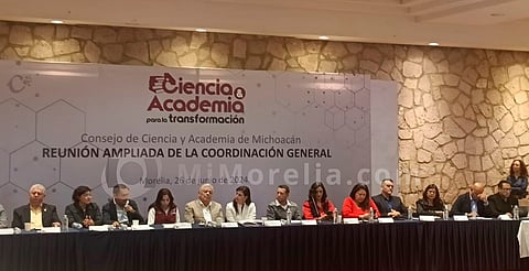 Instalan Consejo de Ciencia y Academia de Michoacán A.C