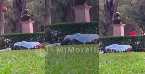 Captan a jóvenes morelianos muy cariñosos en el Centro de Convenciones