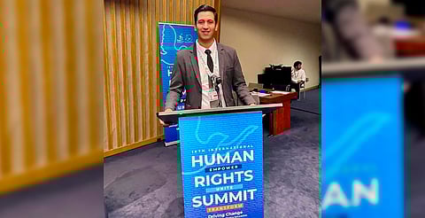 Destaca joven michoacano en cumbre internacional de la ONU