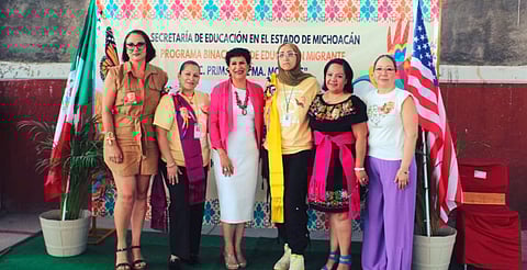 Recibió Michoacán a docentes de intercambio con Estados Unidos