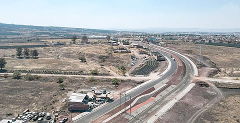 Construcción de libramiento Martí Mercado en La Piedad, con 96 % de avance: Bedolla