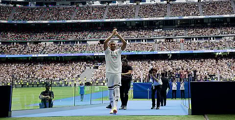Mbappé es presentado como el nuevo en el Real Madrid