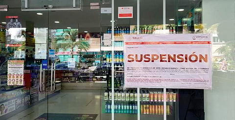 11 farmacias en proceso por venta de medicamentos con fentanilo, en Baja California