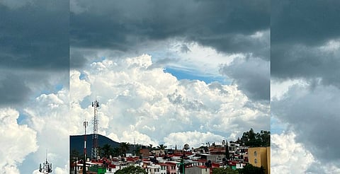Cielo nublado con probabilidad de lluvia, el pronóstico para este domingo