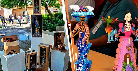 El propósito es comercializar a nivel nacional e internacional piezas con Indicación Geográfica, como la catrina de Capula y el cobre martillado de Santa Clara del Cobre