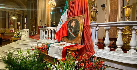 Con misa solemne en la Catedral de Morelia, conmemoran 200 aniversario luctuoso de Agustín de Iturbide