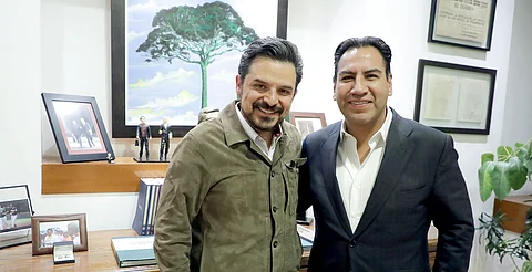 Director general del IMSS y gobernador electo de Chiapas dialogan sobre proyectos de salud