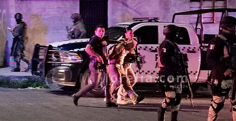 Durante la confrontación un presunto atacante resultó lesionado