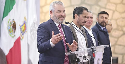 Con líneas de conducción, Morelia tendrá más agua para consumo humano: Bedolla