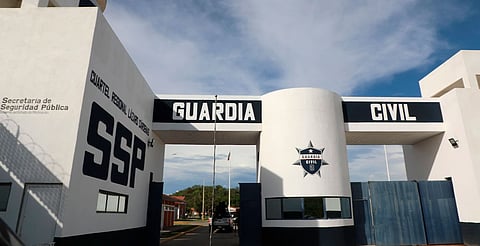 Continúa SSP con reforzamiento de cuarteles de la Guardia Civil