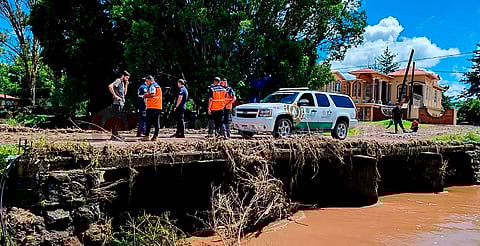 Hombre muere arrastrado por la creciente del arroyo “Las Navajas” en Zináparo