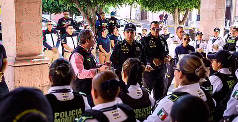 Policía Morelia brinda respaldo legal absoluto a oficiales que cumplen su labor