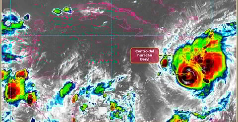Por llegada del huracán Beryl, suspenden clases en Quintana Roo