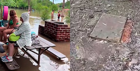 Lago de Camécuaro con afectaciones tras lluvias en Michoacán