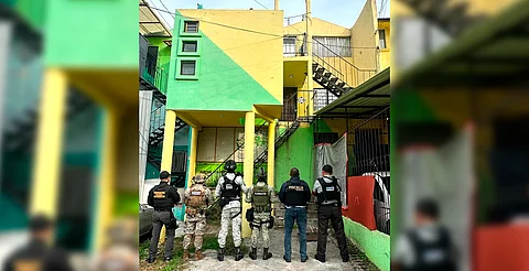 El inmueble y la sustancia fueron asegurados y puestos a disposición del agente del Ministerio Público