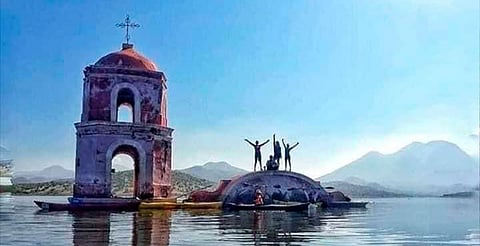 Este verano conoce las 3 iglesias semihundidas que hay en Michoacán