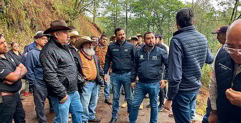 Refrenda Alfonso Martínez, apoyo a pobladores de Jesús del Monte y San Miguel del Monte