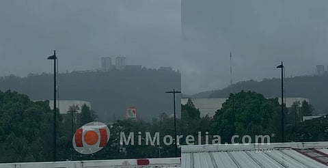 Lluvias intensas con probabilidad de granizo, pronóstico para Morelia este sábado