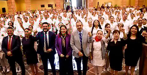 Personal de enfermería, base del sistema estatal de salud: 75 Legislatura