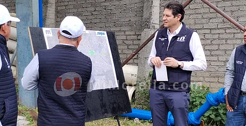 Supervisa Alfonso Martínez acuaférico de Morelia