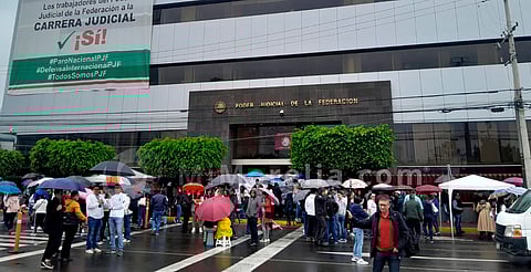 Personal de Poder Judicial levantaría bloqueo en Camelinas a las 15:00 horas