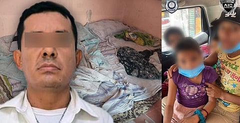 Secuestró a su esposa y 3 hijos; amenazaba con matarlos