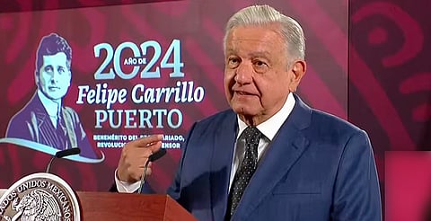Ve AMLO lado positivo a paro en el PJF; "no van a dejar libres a delincuentes", dice