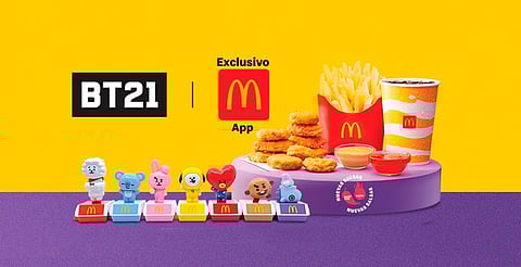 Hoy inicia venta de combo BT21 en McDonald's; así lo puedes comprar