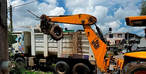 Gobierno de Morelia mantiene labores de limpieza de ríos en la zona rural