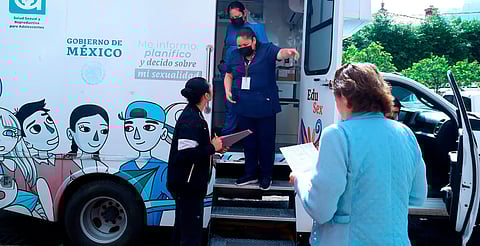 Morelia: llevan estudios de Papanicolaou a Villas del Pedregal