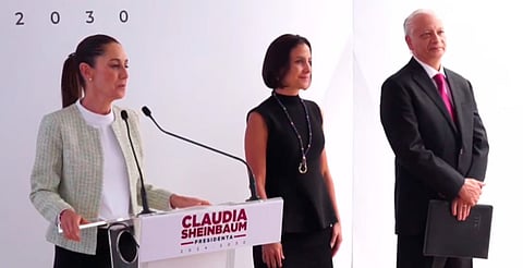Presenta Sheinbaum a Víctor Rodríguez, próximo titular de Pemex