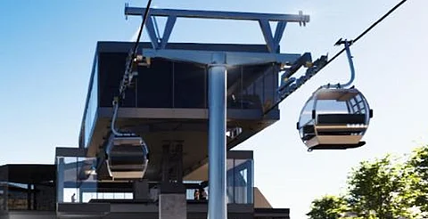 Primera etapa del Teleférico Morelia, del estadio "Morelos" a zoológico
