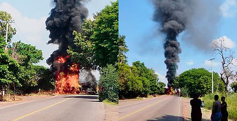 Disputa entre grupos criminales genera bloqueos, quema de vehículos y dronazos en Buenavista
