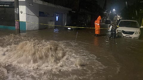Fuerte lluvia de la madrugada deja inundaciones en Morelia