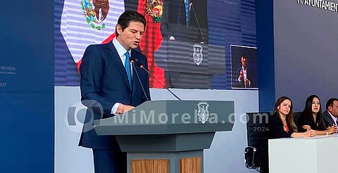 Confía Alfonso Martínez en que se logren obras este año para Morelia en conjunto con el estado