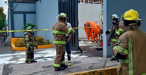 Fuga de ácido clorhídrico en Morelia por falla en pipa de proveedor externo