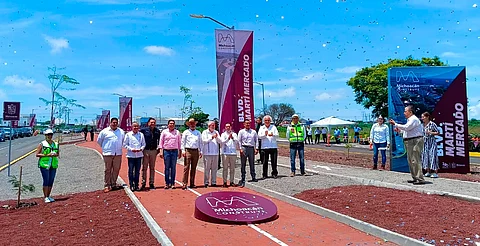 Ramírez Bedolla inaugura Boulevard Martí Mercado, en La Piedad