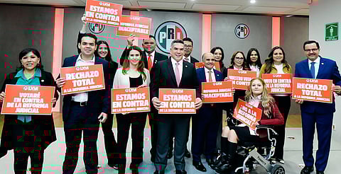 Alejandro Moreno denuncia sobornos a legisladores para votar a favor de la reforma al Poder Judicial